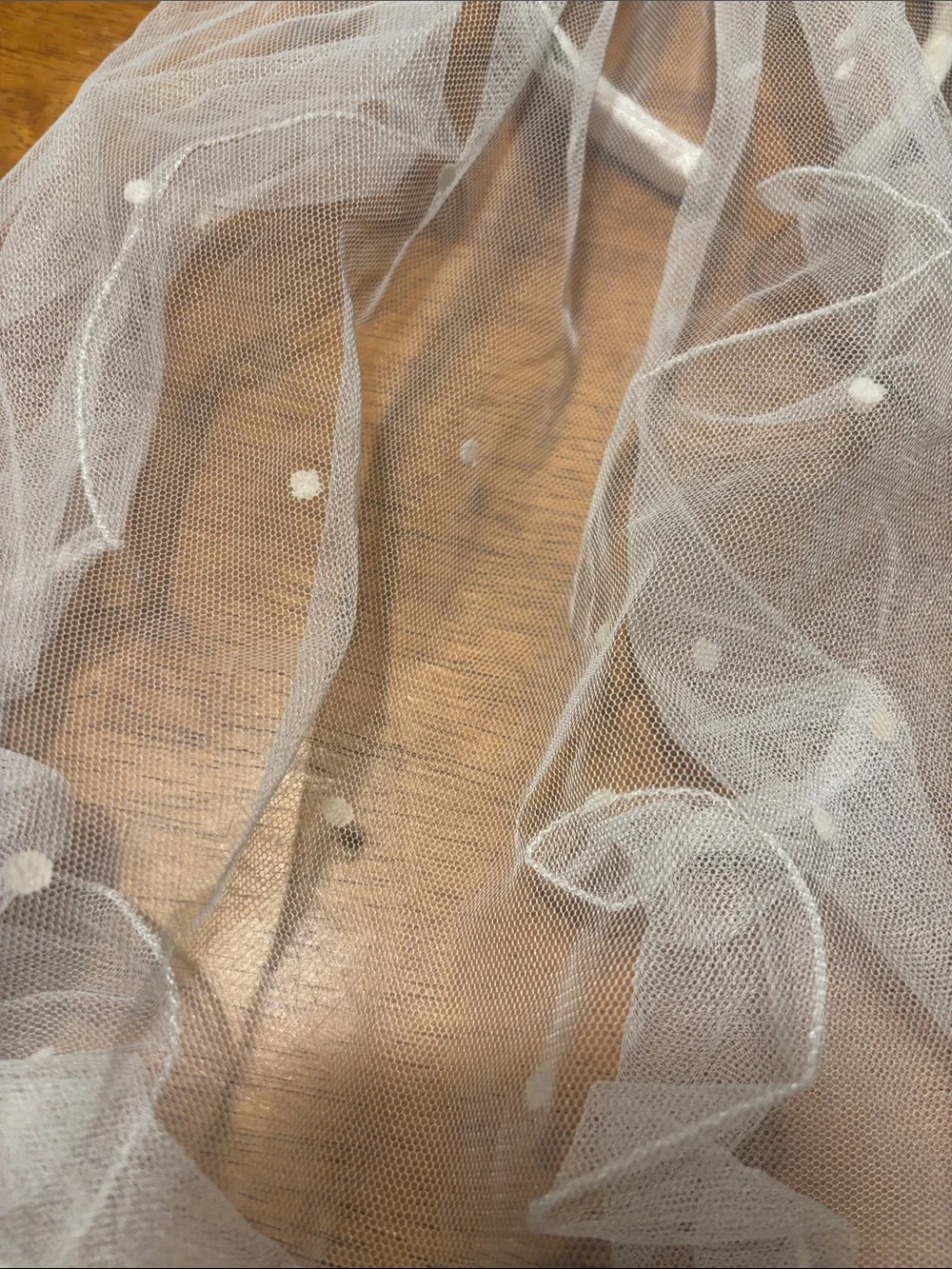 Disney Bridal fairytale Wedding White pearl Minnie Ears Headband Tulle Veil